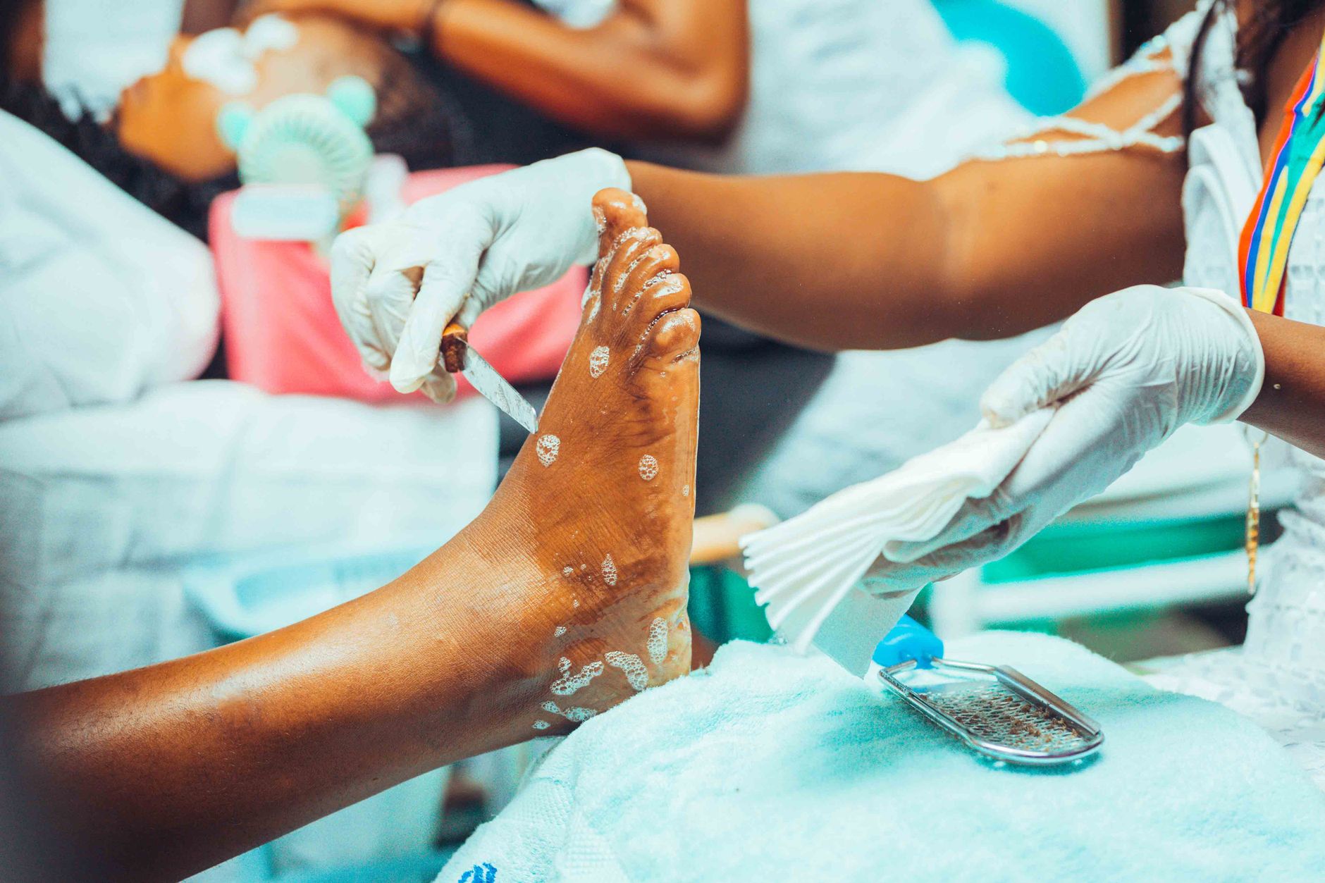 Pedicura clínica y cuidado estético del pie